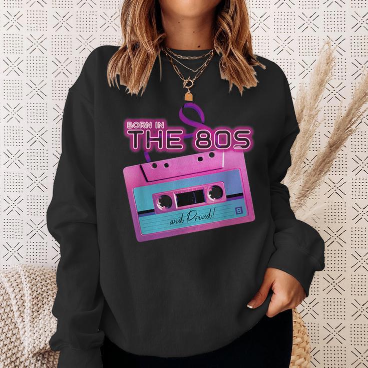 80S Nostalgia Vintage Graphic Pop Culture Icons Sweatshirt Gifts for Her