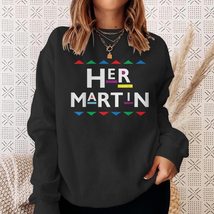 90S Sitcom Nostalgia Her Martin Couples Matching Outfit Sweatshirt Gifts for Her