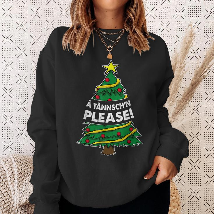 Ä Tännsch'n Please Lustiges Weihnachts Sweatshirt Geschenke für Sie