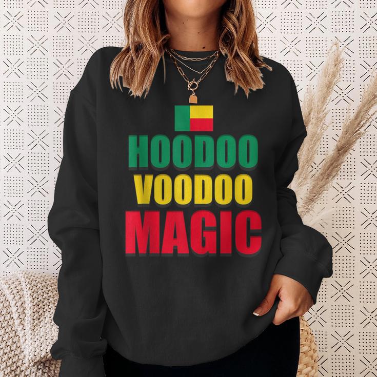 African MagicVoodoo Benin Cultural Festival Africa Map Sweatshirt Gifts for Her