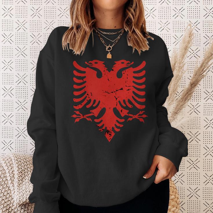 Albania Flag Albanian Eagle Albania Sweatshirt Geschenke für Sie