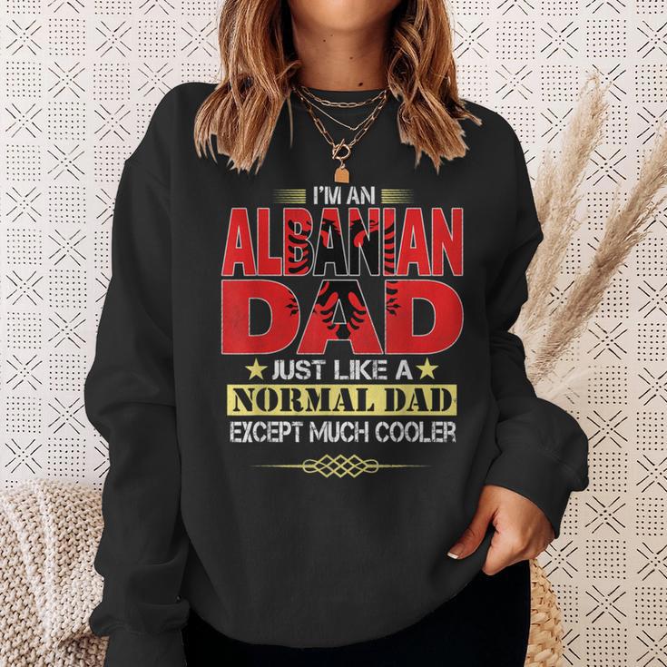 Albanian Dad Father's Day Sweatshirt Gifts for Her