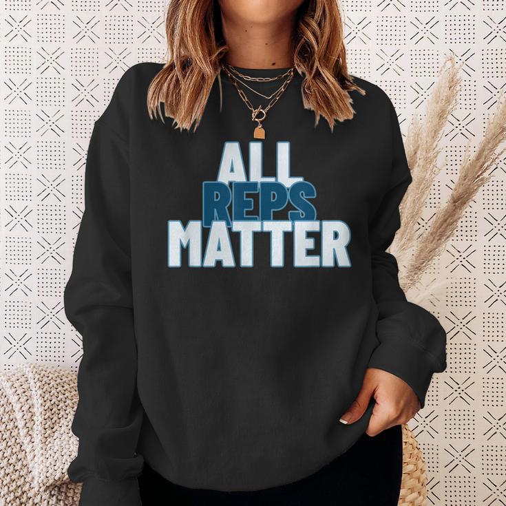 Alle Reps Matter Sportbekleidung Sweatshirt Geschenke für Sie