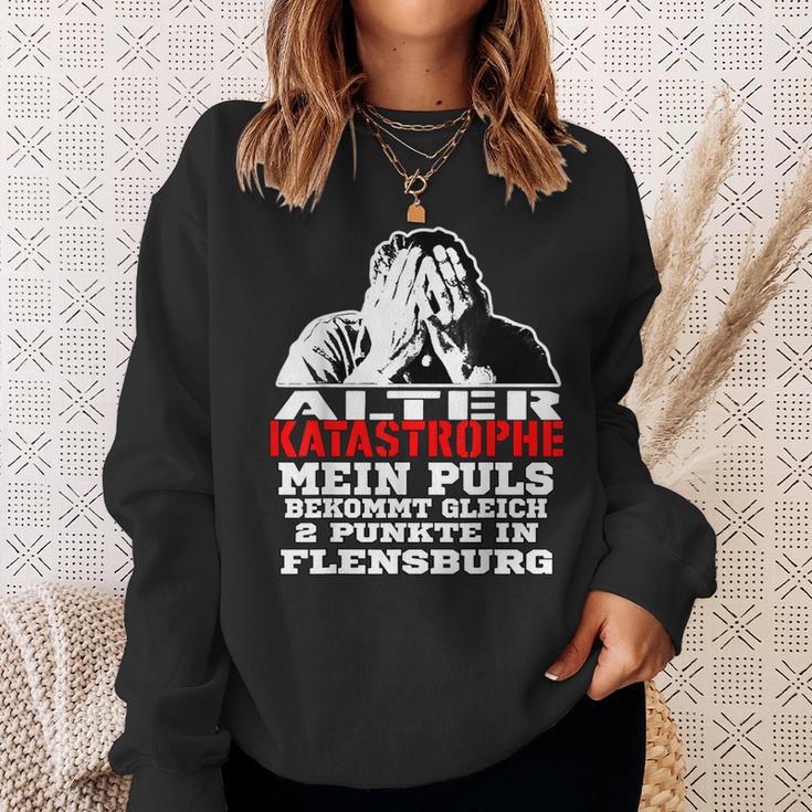 Alter Katastrophe Mein Puls Punkte In Flensburg Sl Sweatshirt Geschenke für Sie