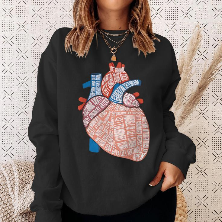 Anatomie Herz Für Kardiologie Doktoren Herz Anatomie Sweatshirt Geschenke für Sie