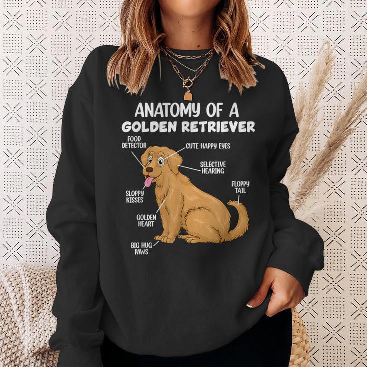 Anatomy Of A Golden Retriever Sweatshirt Geschenke für Sie