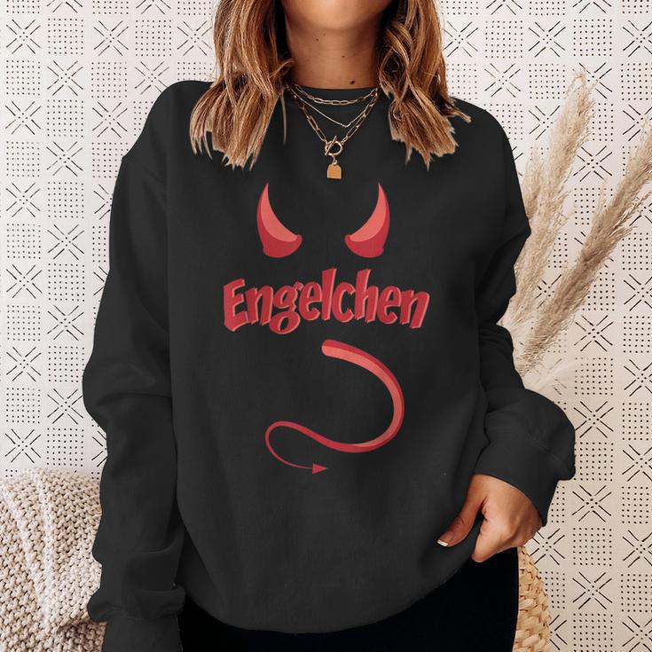 Angel Angel Devil Costume Carnival Sweatshirt Geschenke für Sie