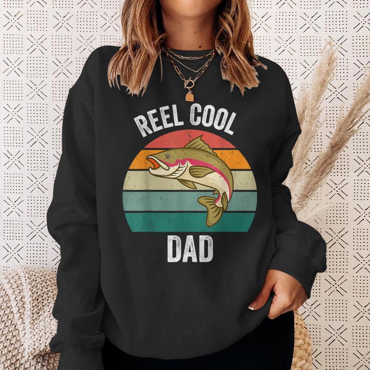 Angelrolle Cool Dadatertag Lustig Bass Papa Opa Sweatshirt Geschenke für Sie