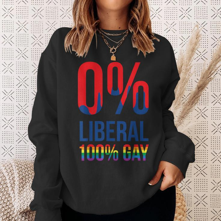 Anti Liberal Lgbt Gay Cool Pro Republicans Sweatshirt Gifts for Her