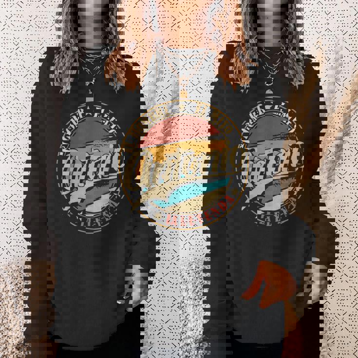 Antonio El Hombre El Mito La Leyenda Primeros Nombres Camisa de entrenamiento Regalos para ella