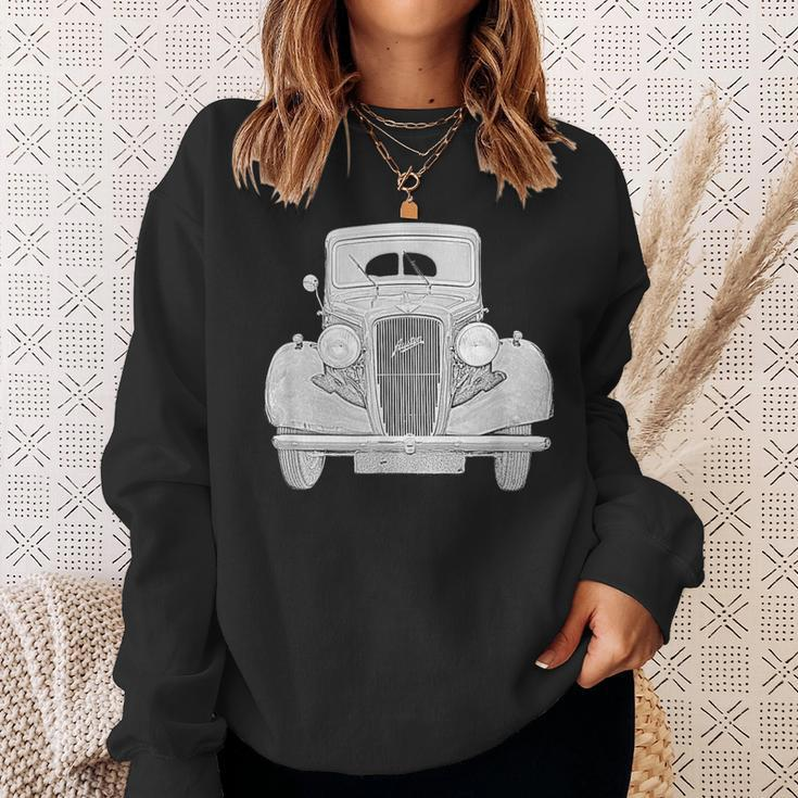 Austin Vintage British Car From The 1930S Sweatshirt Gifts for Her