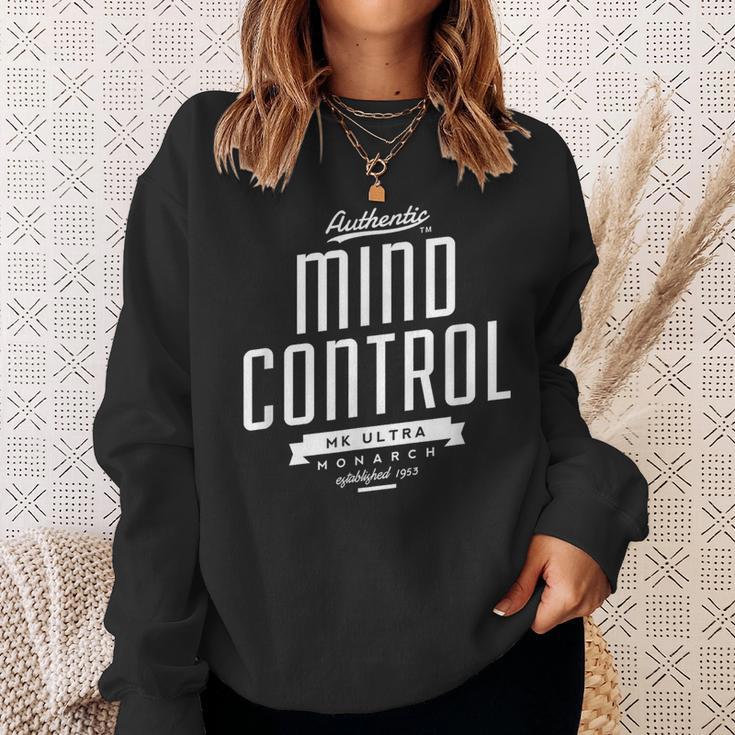 Authentic Mind Control MK Ultra Monarch Designer-Sweatshirt, Schwarz Geschenke für Sie