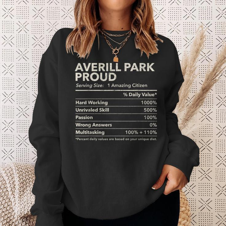 Averill Park New York Proud Nutrition Facts Sweatshirt Gifts for Her