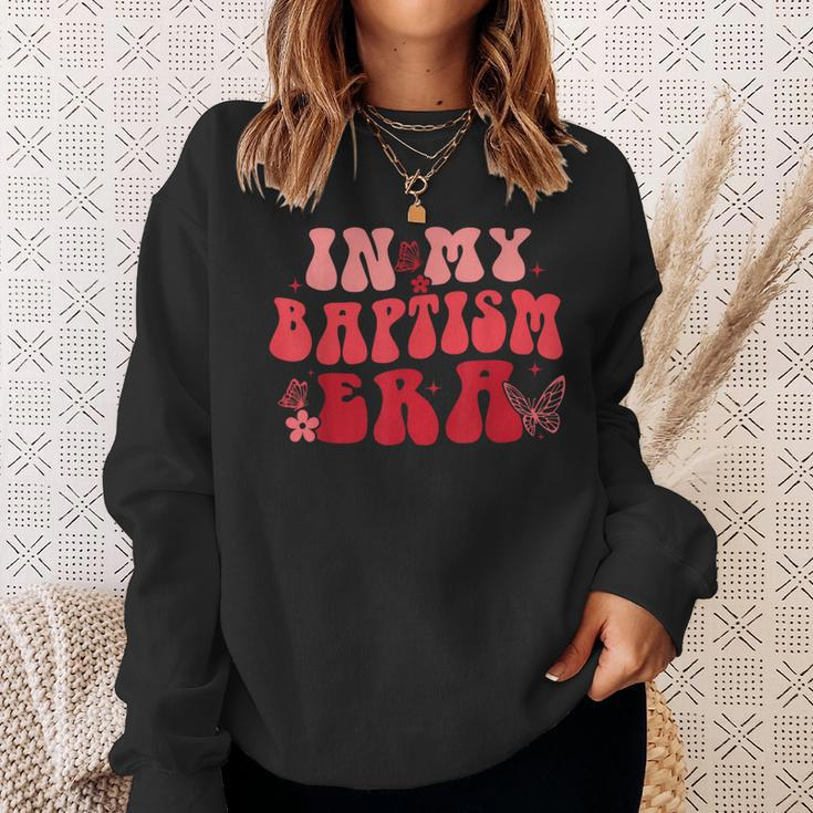 In My Baptism Era Baptism & Highly Prized Christian Sweatshirt Gifts for Her
