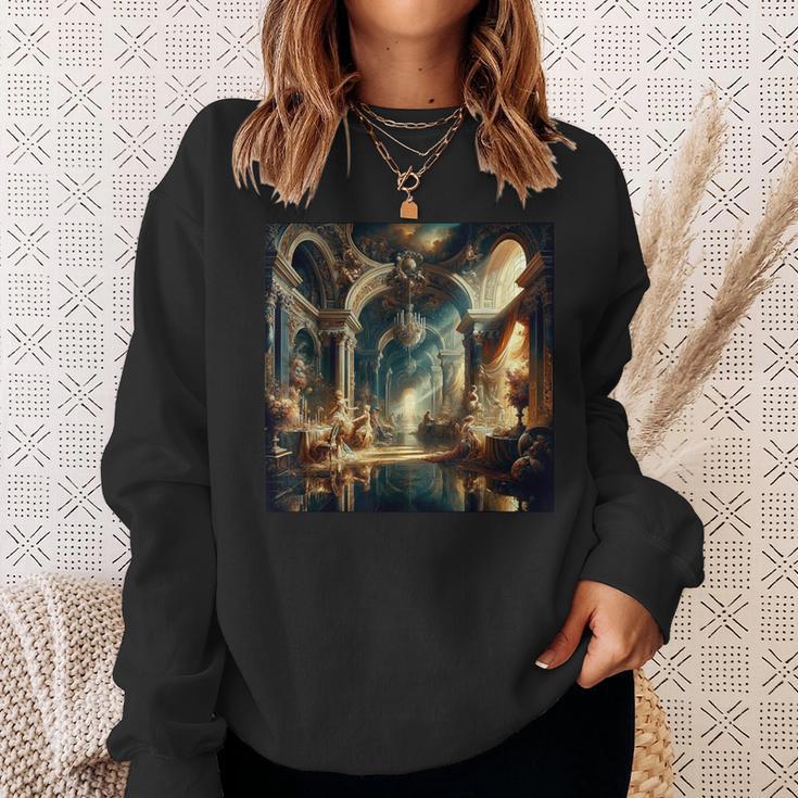 Barocke Kunstbewegung Dramatischer Lichtschatten Italien Sweatshirt Geschenke für Sie