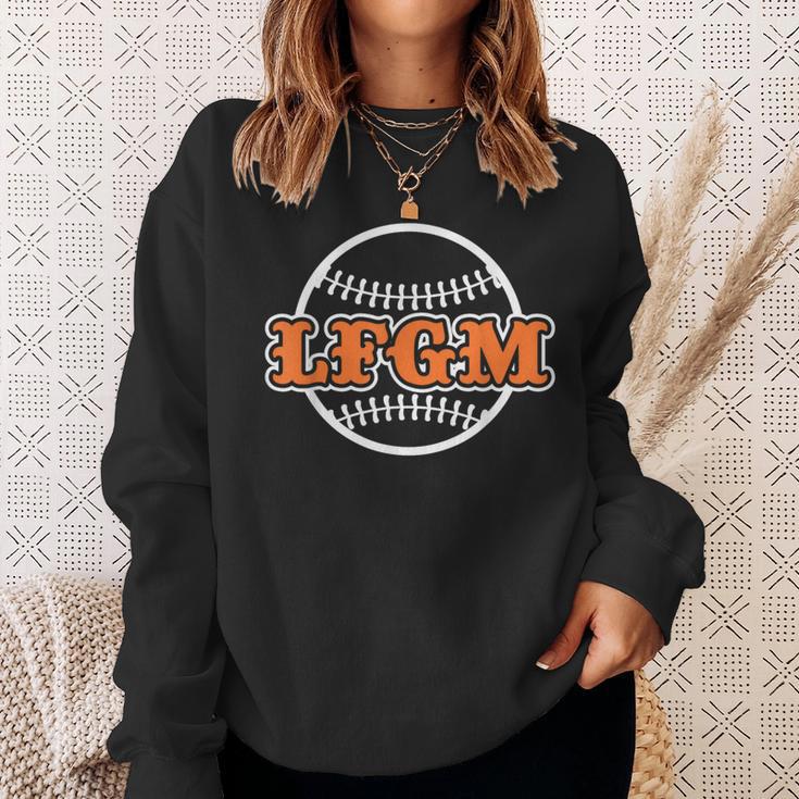 Baseball Lfgm Sweatshirt Gifts for Her