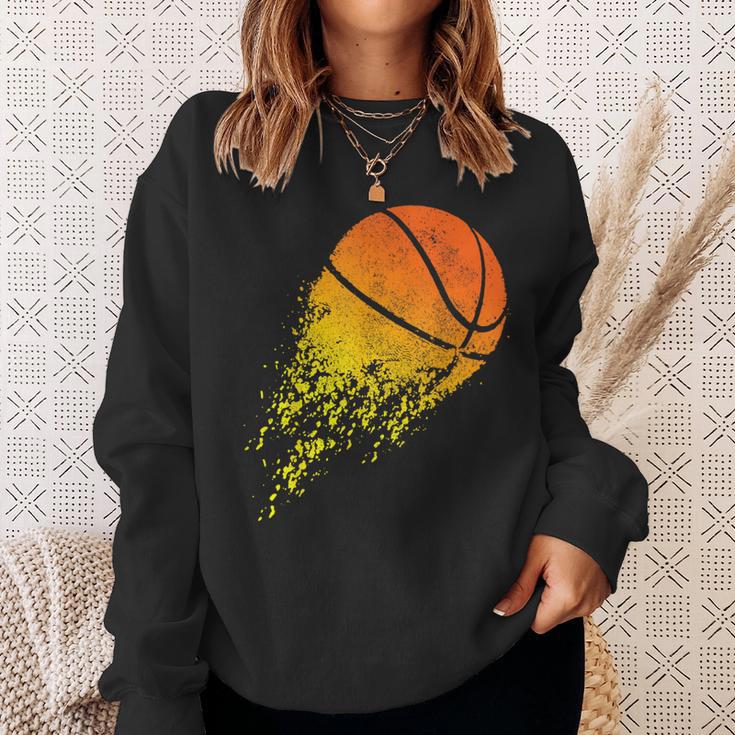 Basketball Player Bball Sports Coach Fan Baller Sweatshirt Gifts for Her