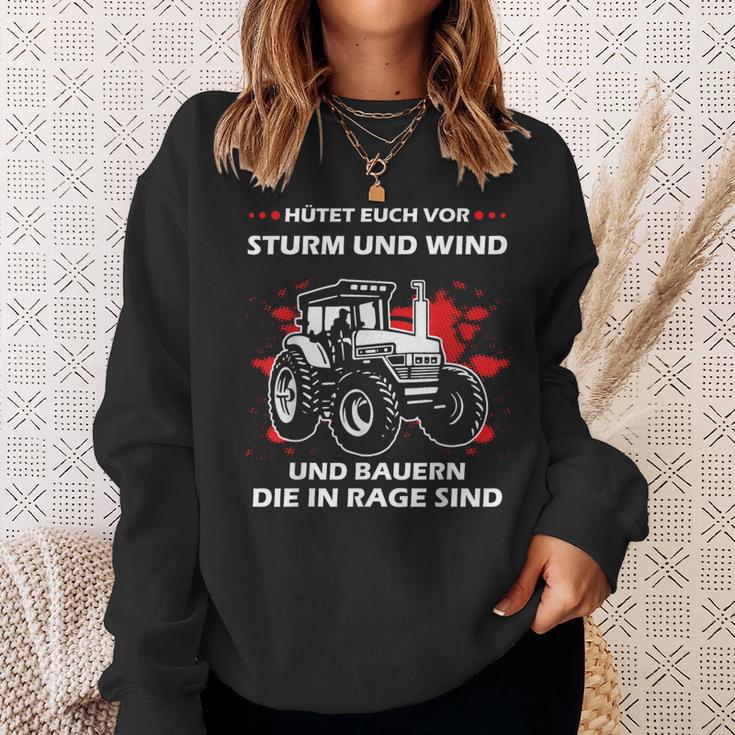 Bauern-Demo Demonstration Jetzt Ist Schluss Protest Black Sweatshirt Geschenke für Sie