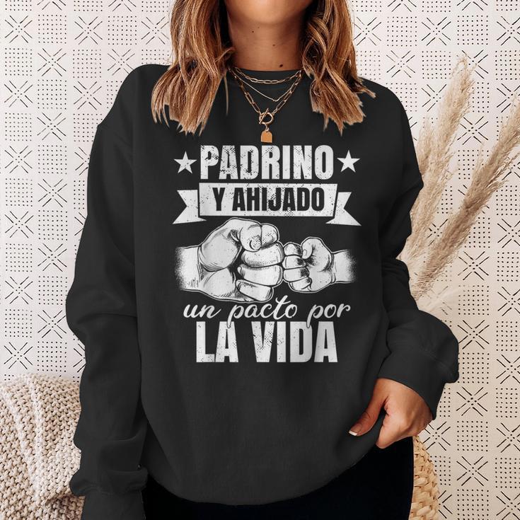 Bautizo Padrino Y Ahijado Un Pacto Por Laida Camisa de entrenamiento Regalos para ella