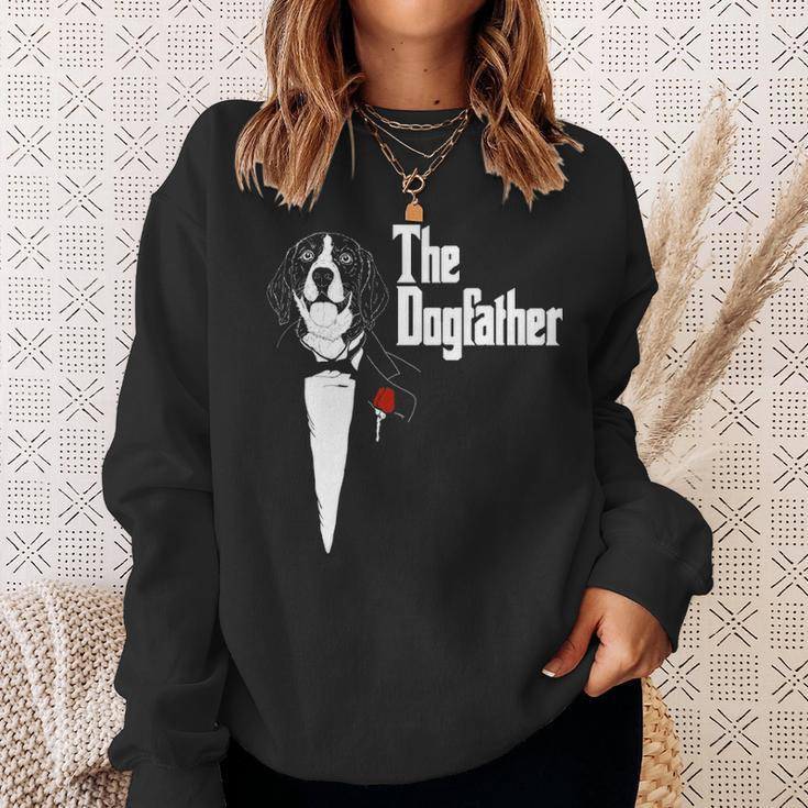 Beagle Dad The Dogfather Beagle Beagle Lover Sweatshirt Gifts for Her