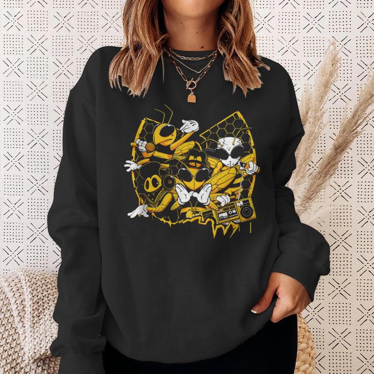 Bees Hip Hop Old School Rap Sweatshirt Gifts for Her