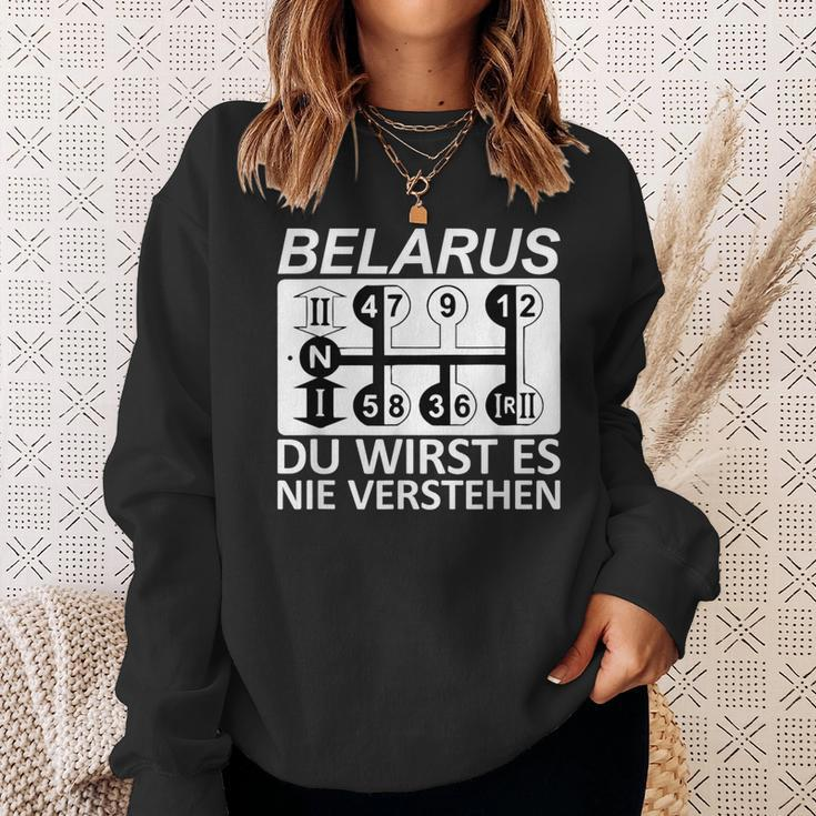 Belarus Du Wirst Es Nie Verstehen Belarus Black Sweatshirt Geschenke für Sie