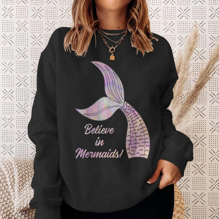 Believe In Mermaids Believe In Mermaids Sweatshirt Geschenke für Sie