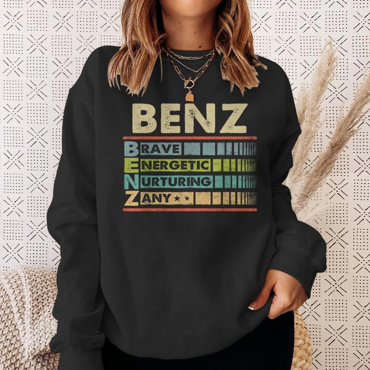Benz Family Name Benz Last Name Team Sweatshirt Gifts for Her