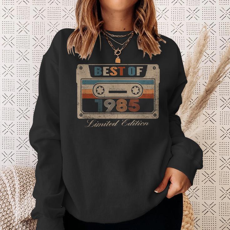 Best Of 1985 Birthday Cassette Retro Sweatshirt Geschenke für Sie