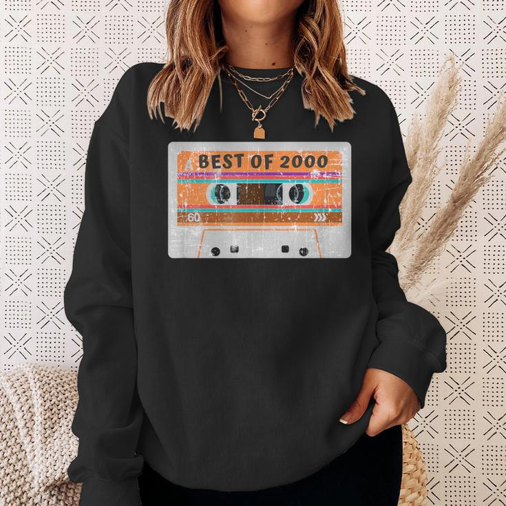 Best Of 2000 Cassette Tape Vintage Sweatshirt Gifts for Her