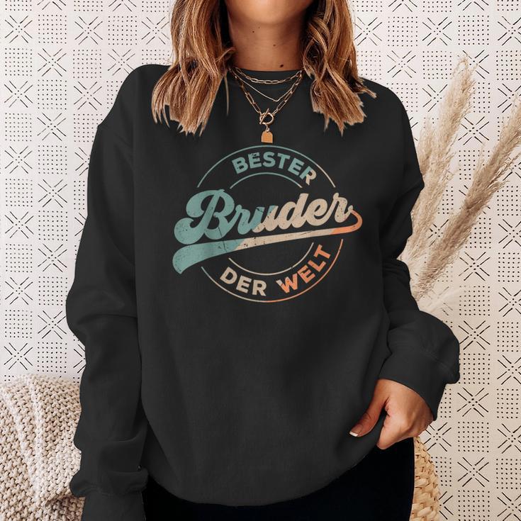 Bester Bruder Der Welt Retro Father's Day Brotherintage S Sweatshirt Geschenke für Sie