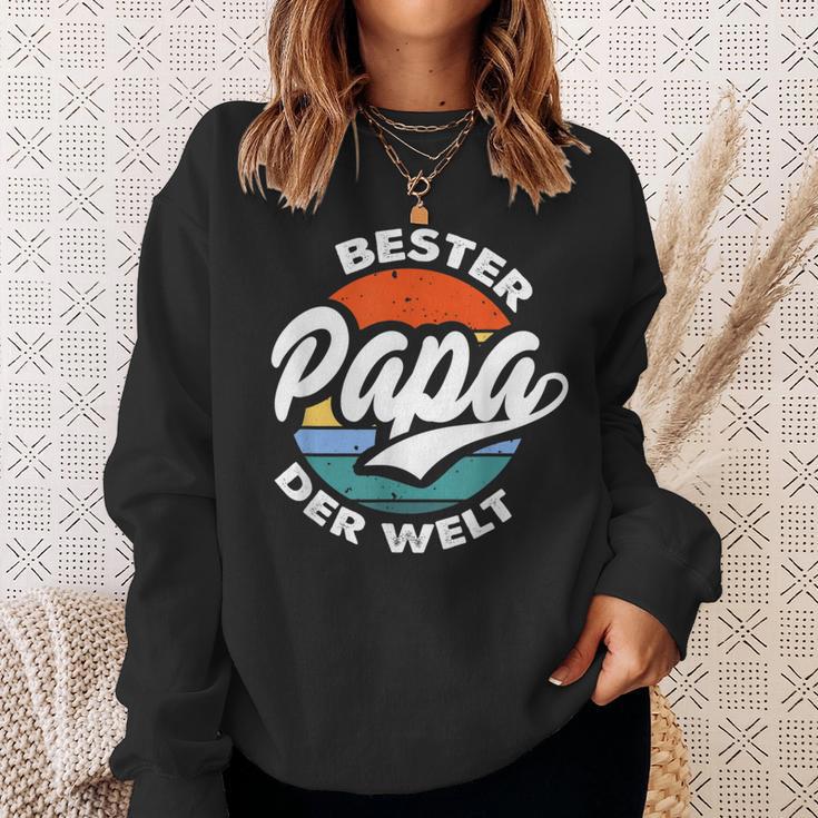 With Bester Papa Der Welt Sweatshirt Geschenke für Sie