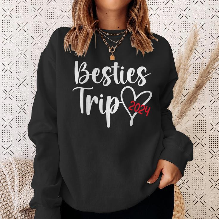 Besties Trip 2024 Best Friend Vacation Besties Travel Sweatshirt Gifts for Her