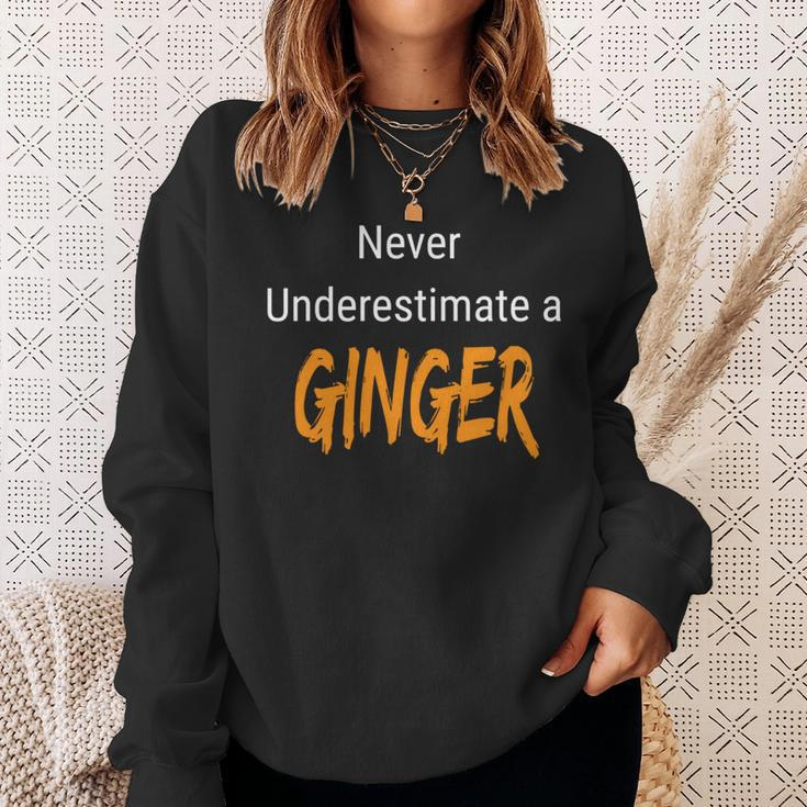 Beware The Bravery Of Redheads Sweatshirt Gifts for Her