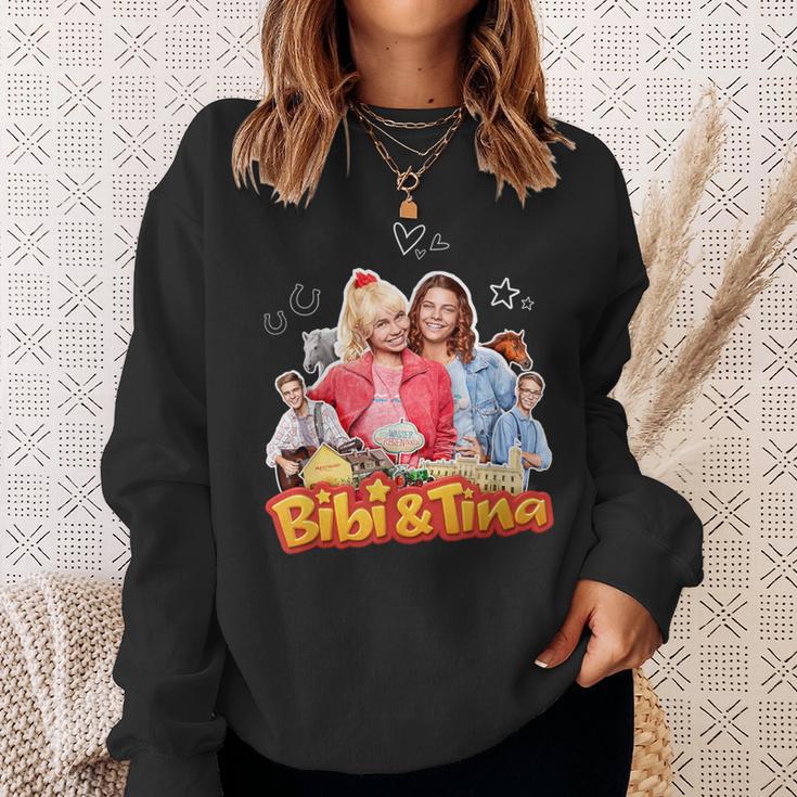 Bibi & Tina Collage Sweatshirt Geschenke für Sie