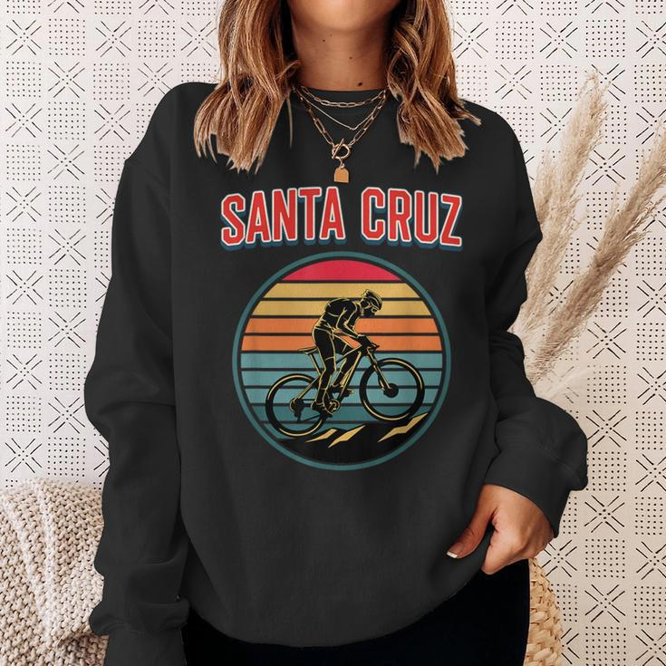 Bicycle Retro Vintage Santa Cruz Summer Cycling Sweatshirt Geschenke für Sie