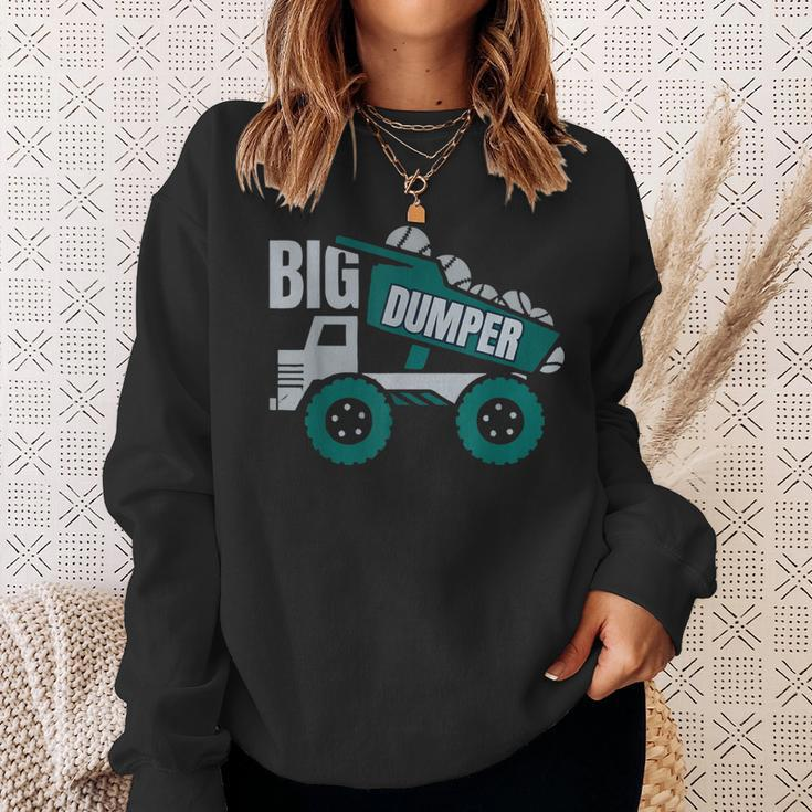 Big Dumper Seattle Baseball Fan Sports Apparel Sweatshirt Gifts for Her