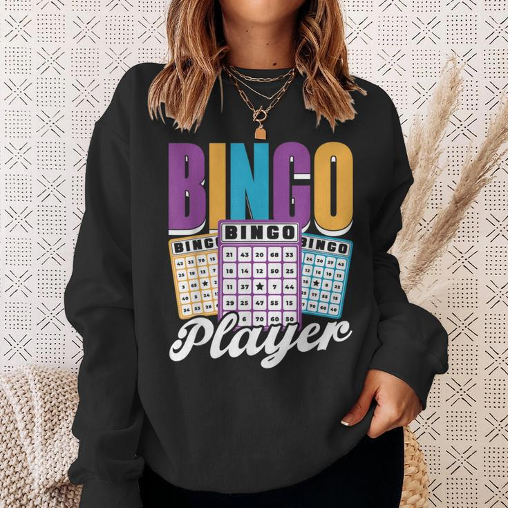 Bingo Spieler Humor Liebhaber Spiel Bingo Sweatshirt Geschenke für Sie