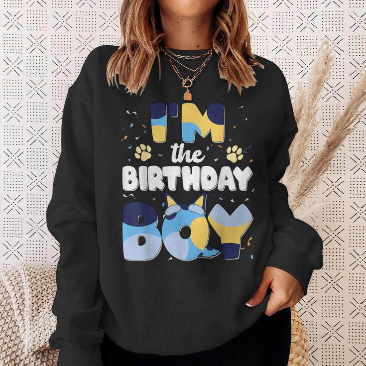 Im The Birthday Boy Dog Family Matching Sweatshirt Gifts for Her