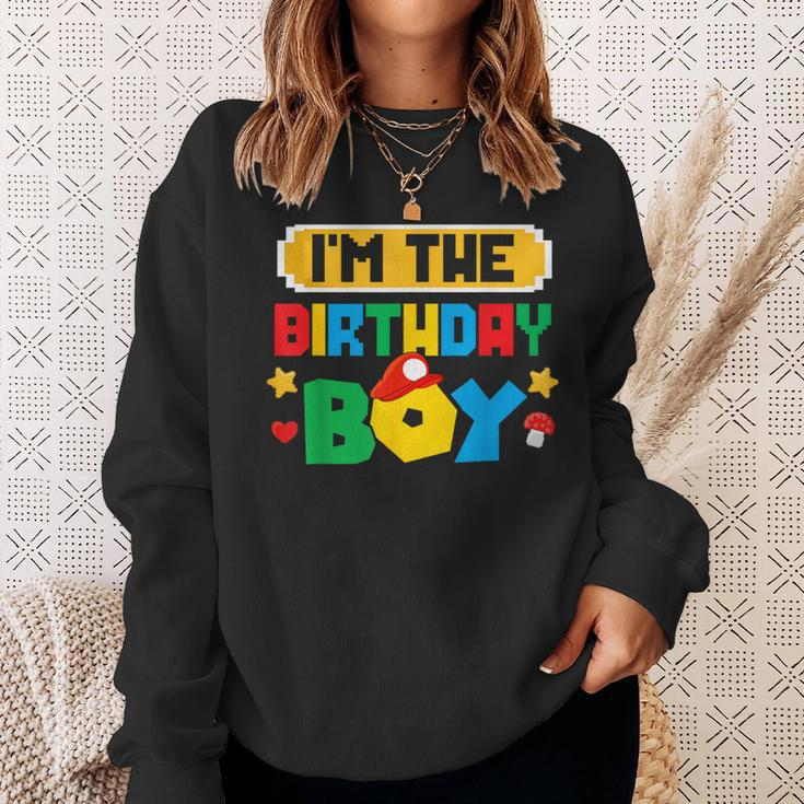 Im The Birthday Boy Game Gaming Family Matching Sweatshirt Gifts for Her