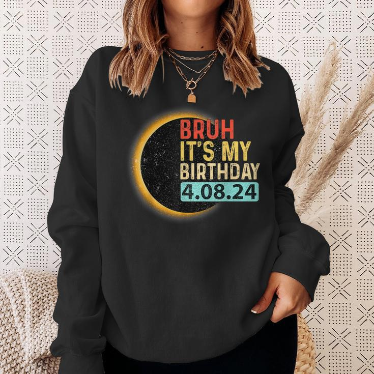 Birthday Total Solar Eclipse Party April 8 2024 Totality Sweatshirt Gifts for Her