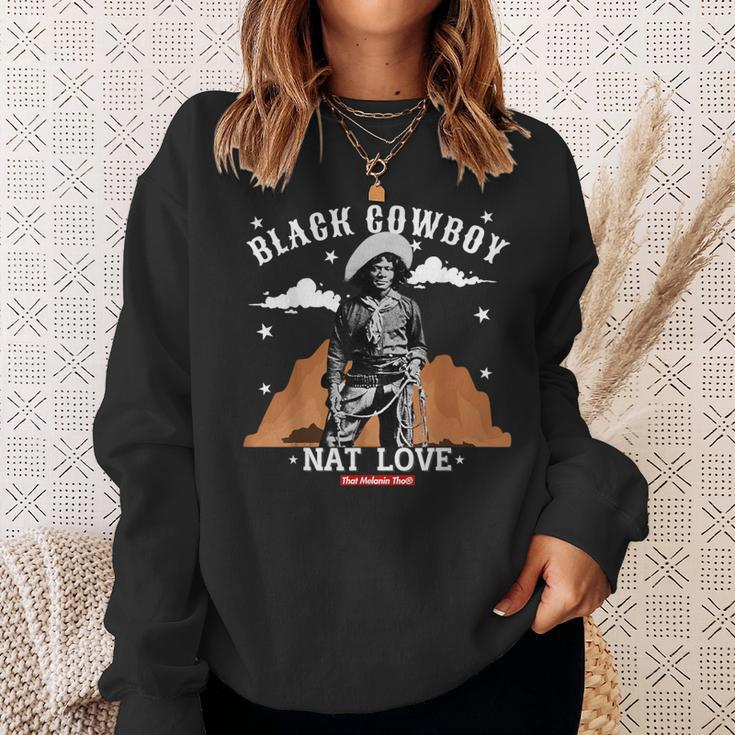 Black Cowboy Nat Love African American Cowboys Black History Sweatshirt Gifts for Her