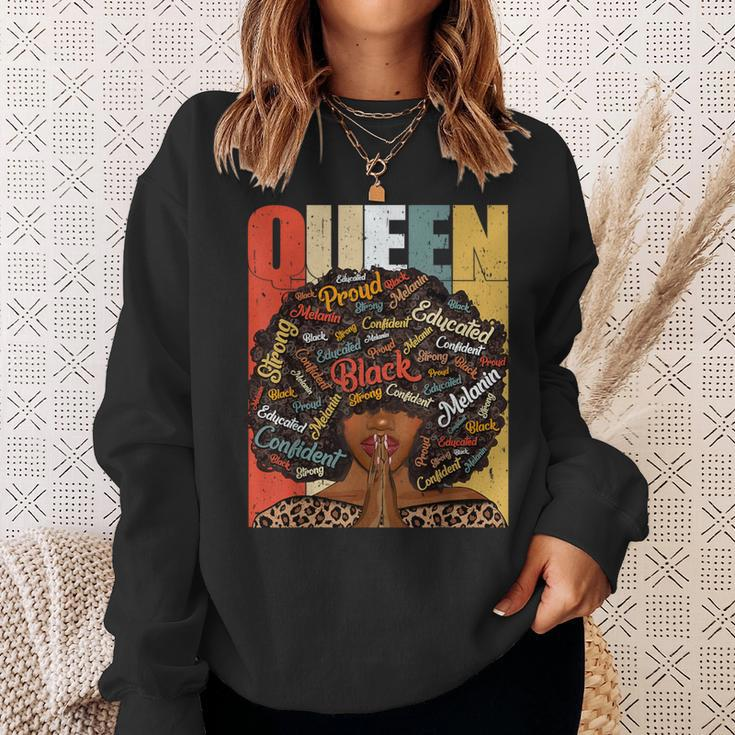 Black History Month Junenth For Black Queen Sweatshirt Gifts for Her
