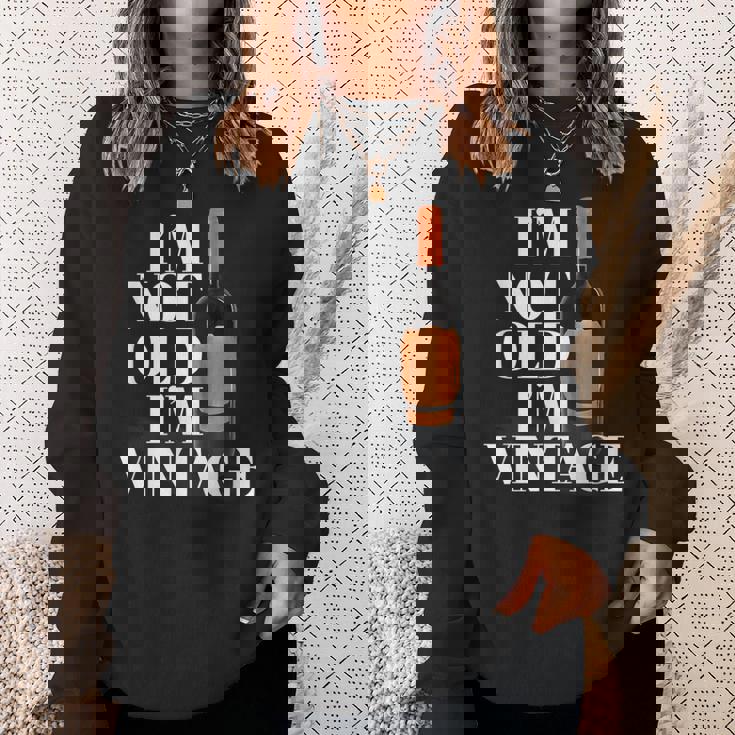 Botella Deino Clásica Divertida Con Texto I Not Old I'mintage Camisa de entrenamiento Regalos para ella