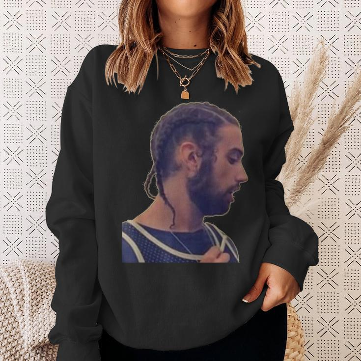 Brandon Darts In A Jersey Sweatshirt Gifts for Her