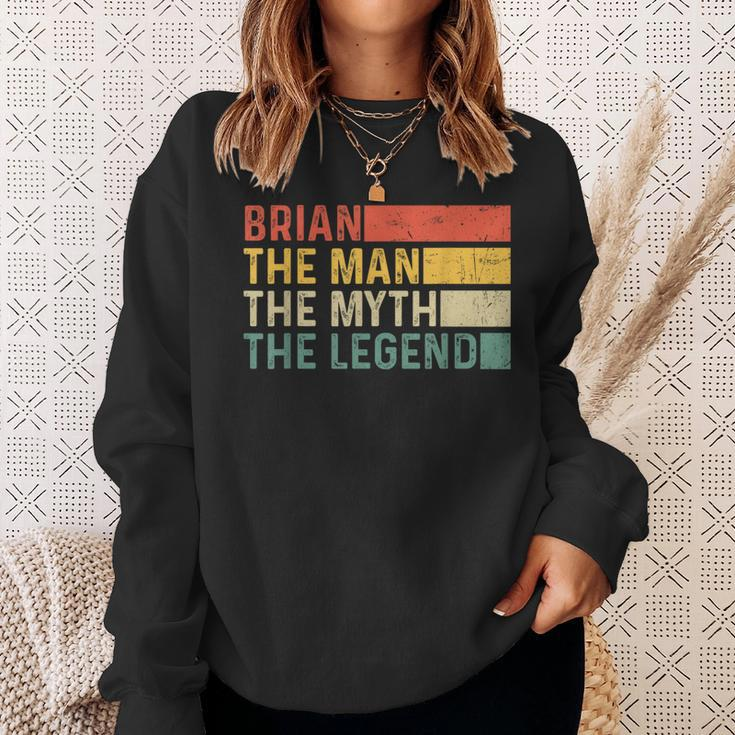 Brian The Man The Myth The Legend Vintage For Brian Sweatshirt Gifts for Her