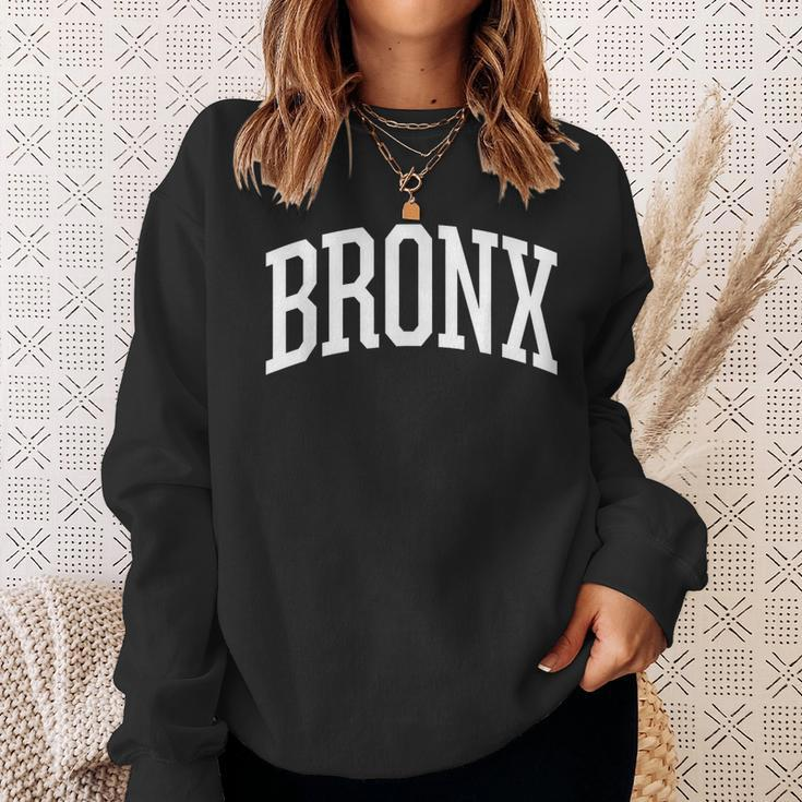 Bronx Ny Bronx Sports College-StyleNyc Sweatshirt Gifts for Her