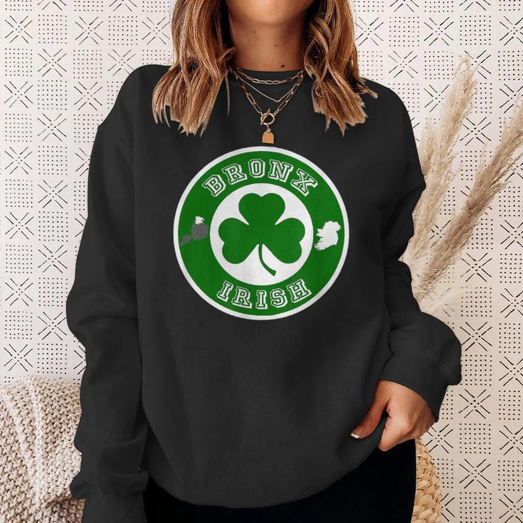 Bronx Nyc St Patrick's Paddys Day New York Irish Sweatshirt Gifts for Her