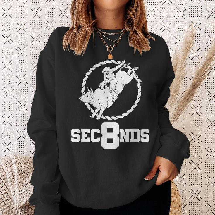 Bull Riding Cowboy Rodeo Country Ranch Bull Rider Sweatshirt Gifts for Her