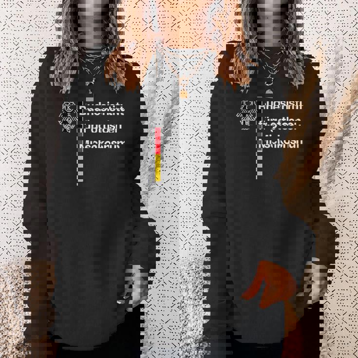 Bundesinstitut Für Gottlosen Mischkonsum Gottloser Ironie Sweatshirt Geschenke für Sie